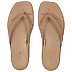 Women Flip-Flops and Sandals - Crocs Miami Flip - Milk Chocolate-Milk Chocolate