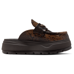 Femme Tongues et Sandales - Jordan Mule - Velvet Brown-Velvet Brown