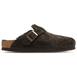 Women Flip-Flops and Sandals - Birkenstock Boston Shearling - Mocca-Mocca