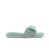 Green-Green-Green - C+PMA BOW SLIDE SATIN GREEN