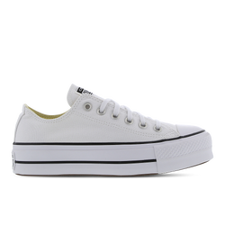 Mujer Zapatillas - Converse Ctas Lift Ox - White-Black-White