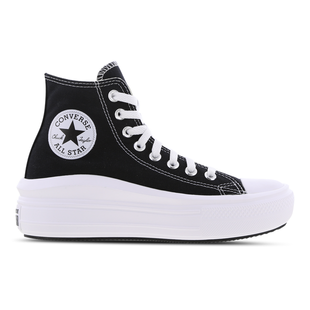 Converse Chuck Taylor All Star Move High Women's - Preto - Womens, Preto - 568497C