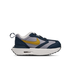 Baby Shoes - Nike Air Max Dawn - Particle Grey-Dark Citron-Armory Navy