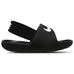 Baby Flip-Flops and Sandals - Nike Kawa Slide - Black-White-White