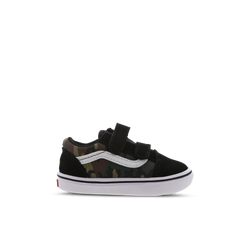 Baby Shoes - Vans Old Skool Woodland Camo - Black-Green Strike-White