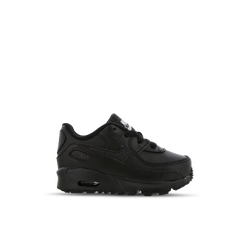 Baby Shoes - Nike Air Max 90 Leather - Black-Black-White
