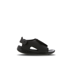 Baby Flip-Flops and Sandals - Nike Sunray Adjust - Black-White