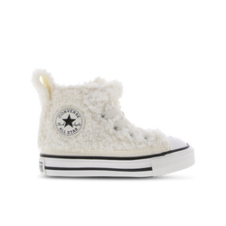 Baby Shoes - Converse Ctas 1V High - Egret-Vintage White-Black