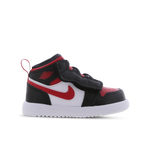 Black-Fire Red-White