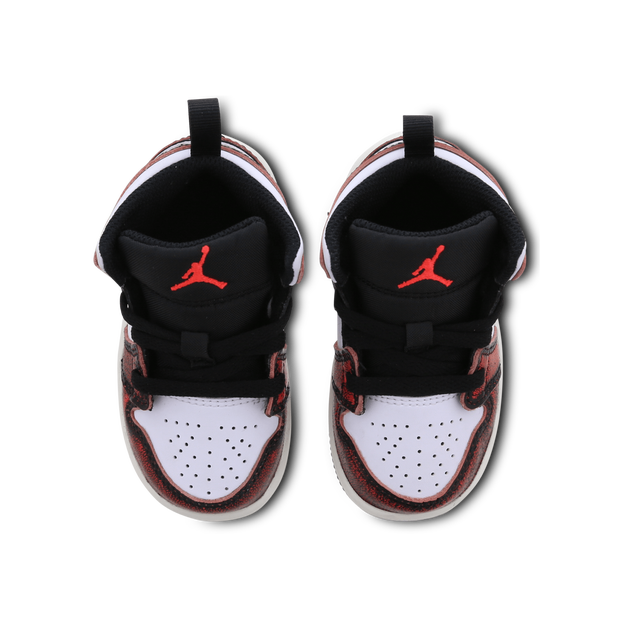 Jordan 1 Mid SE Younger Kids' Shoes - Black - FB0567-006