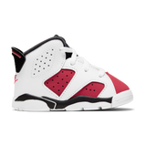 White-Carmine-Black