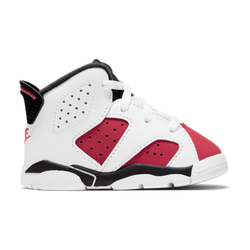 Baby Shoes - Jordan 6 Retro - White-Carmine-Black