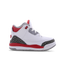 Jordan 3 Retro - Baby Schuhe White-Fire Red-Black