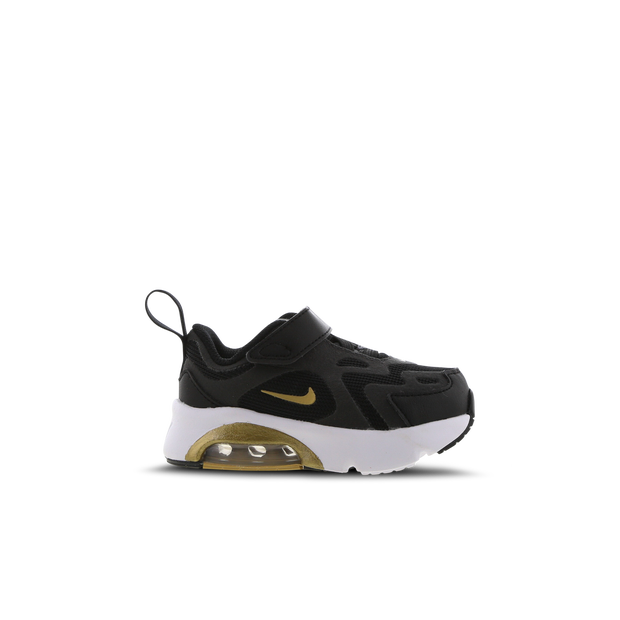 Nike Air Max 200 Black Metallic Gold (TD) - AT5629-003