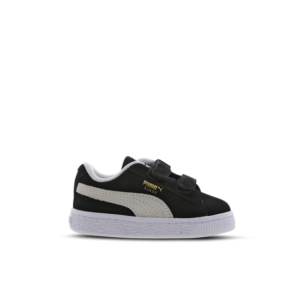 Suede Classic 21 AC Infant 'Black White' - 380564-01