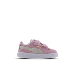 Baby Shoes - Puma Suede - Pink-White