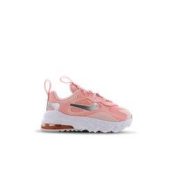 Baby Shoes - Nike Air Max 270 React - Coral-Silver-White