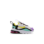 White-Yellow-Violet- C- NK AM 270 REACT BLK/YELL/TEAL