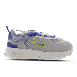 Baby Shoes - Nike React Live - Grey Fog-Game Royal-Platinum Tint