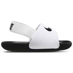 Baby Flip-Flops and Sandals - Nike Kawa Slide - White-Black-Black