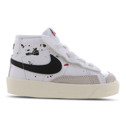 Baby Shoes - Nike Blazer Mid - White-Black-White