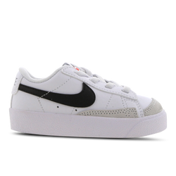 Baby Shoes - Nike Blazer Low - White-Black-Team Orange