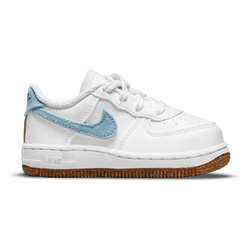 Baby Shoes - Nike Air Force 1 Low - White-Obsidian-White