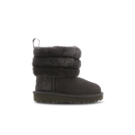 Grey-Grey-Grey- E-UGG FLUFF MINI QUILTED GRY(6-12)