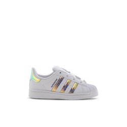 Baby Shoes - adidas Superstar - White-Iridescent