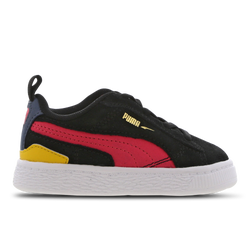 Baby Shoes - Puma Suede Bloc - Puma Black-China Blue