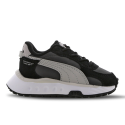 Baby Shoes - Puma Wild Rider - Puma Black-castleroc-Puma Black-castleroc