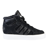 Black-Black-Metallic Silver - C+ADI HARDCOURT HI 'WAXY' BLK/BLK/MTL SLVR