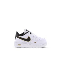 Baby Shoes - Nike Air Force 1 Low - White-Black-Mtlc Gold