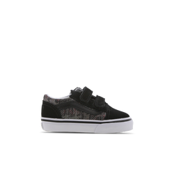 Baby Shoes - Vans Old Skool Velcro - Black-Red-White