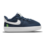 Midnight Navy-White-Lime Glow