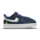 Midnight Navy-White-Lime Glow