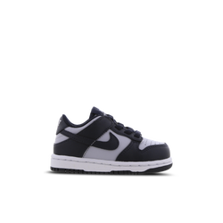 Baby Shoes - Nike Dunk Low - Wolf Grey-Dk Obsidian-Total Orange