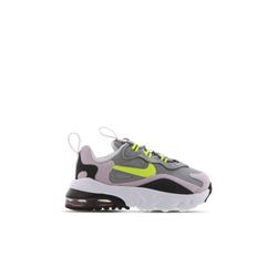 Baby Shoes - Nike Air Max 270 React - Particle Grey-Lilac-Off Noir