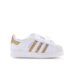 Baby Shoes - adidas Superstar - White-White-Purple Rush