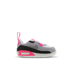 Baby Shoes - Nike Air Max 90 Crib - White-Hyper Pink-White