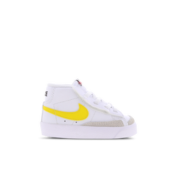 Baby Shoes - Nike Blazer Mid - White-Vivid Sulfur