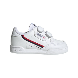 Baby Shoes - adidas Continental 80 Velcro - White-Scarlet-Collegiate Navy