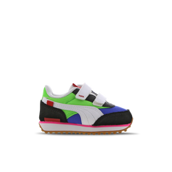 Baby Shoes - Puma Future Rider - Black-Green-Blue