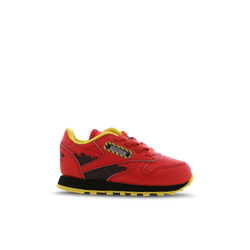 Baby Shoes - Reebok Classic Leather - Red-Black-Yellow