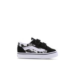 Baby Shoes - Vans Old Skool Velcro - Black-True White