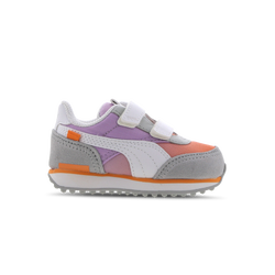 Bebes Chaussures - Puma Rider Air Travel - White-Orchid Bloom-Bectarine