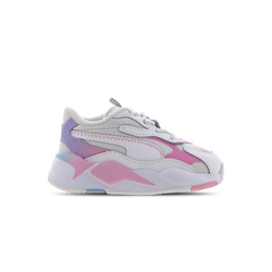 Baby Shoes - Puma Rs-x3 Air Travel - White-Pink-Sky Blue