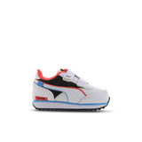White-Black-Hot Coral