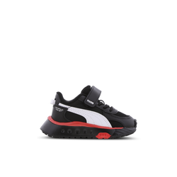 Baby Shoes - Puma Wild Rider - Puma Black-Poppy Red