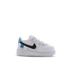 Neonati e piccoli Scarpe - Nike Air Force 1 - White-Blue Fury